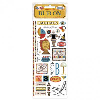 Stamperia Bauhaus Sticker - Rub-On